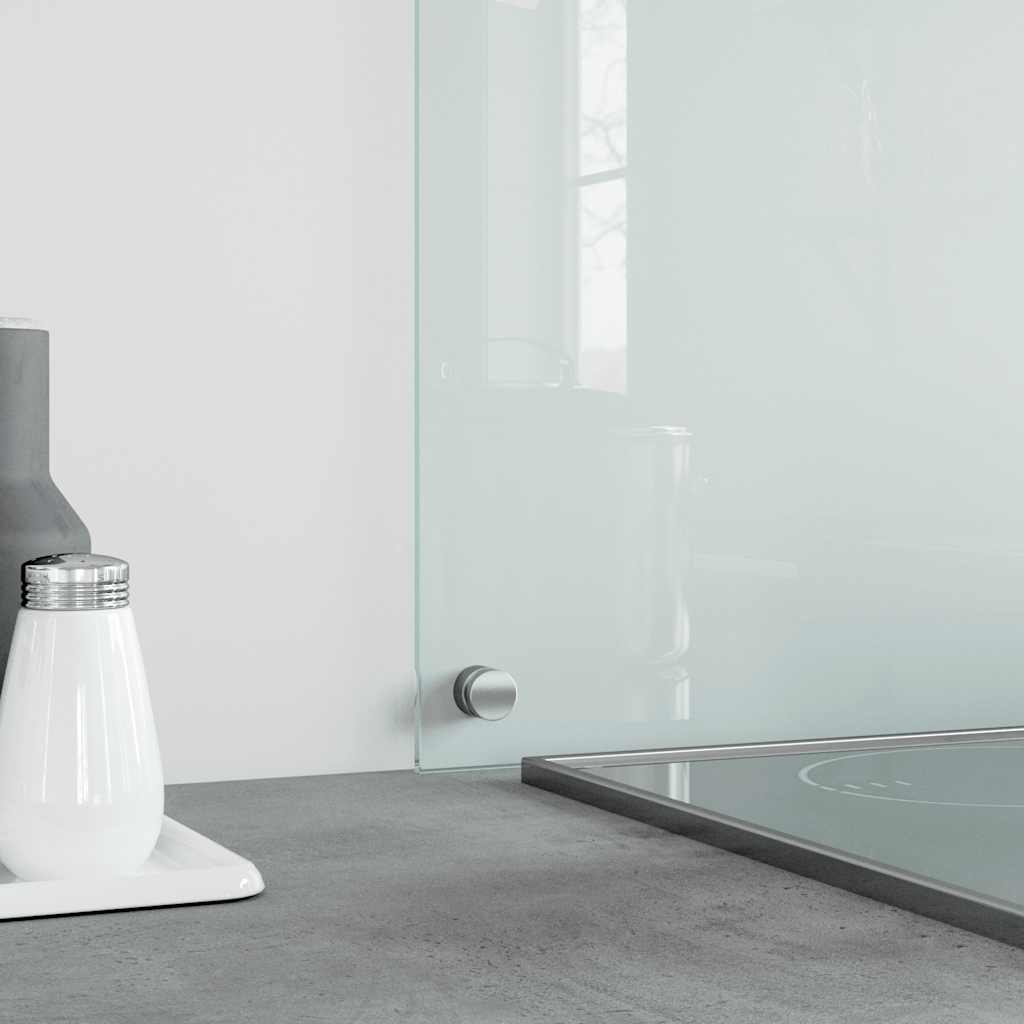 Kitchen Backsplash Transparent 80x60 cm Tempered Glass