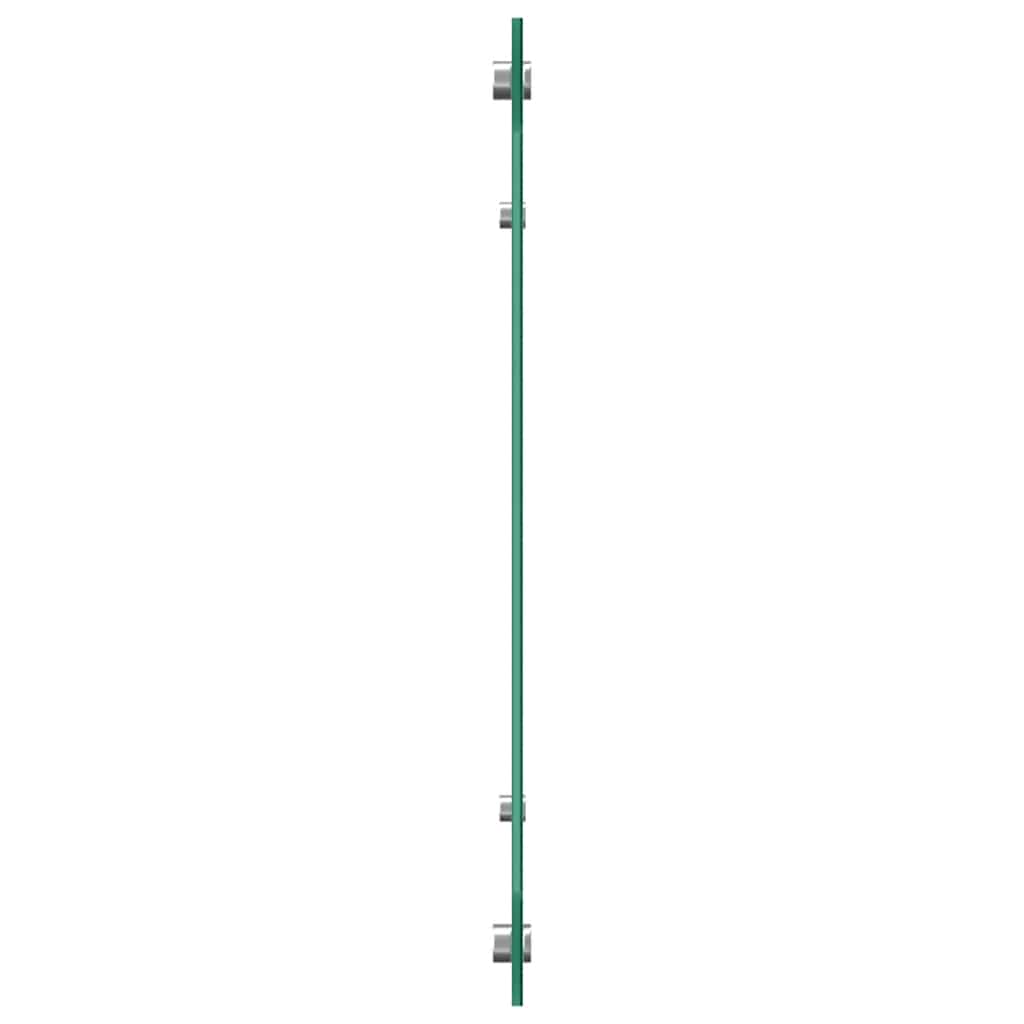 Kitchen Backsplash Transparent 90x60 cm Tempered Glass