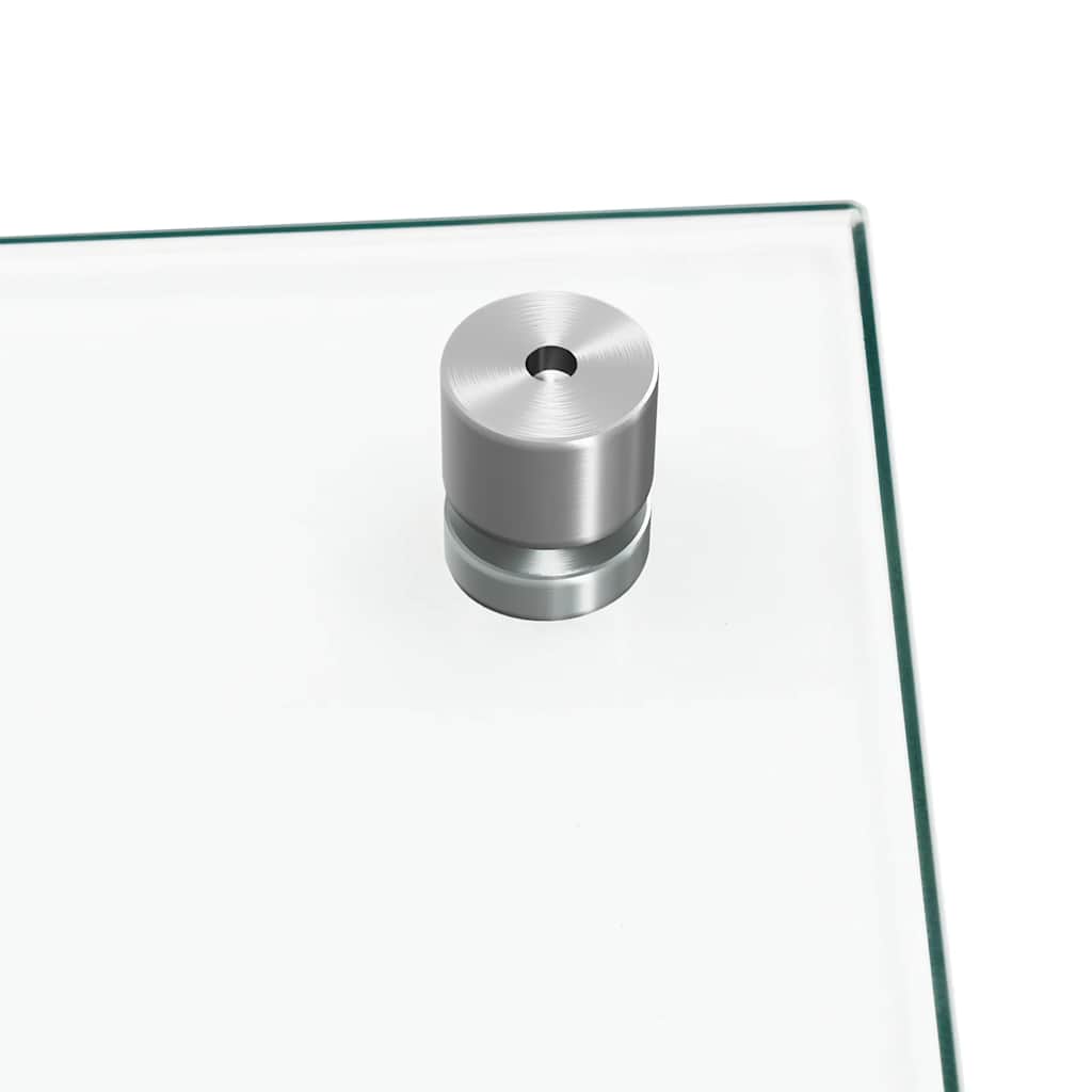 Kitchen Backsplash Transparent 90x60 cm Tempered Glass