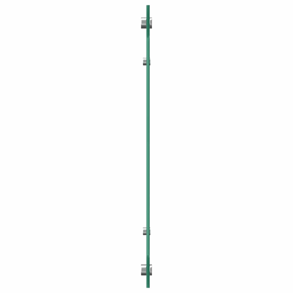 Kitchen Backsplash Transparent 100x60 cm Tempered Glass