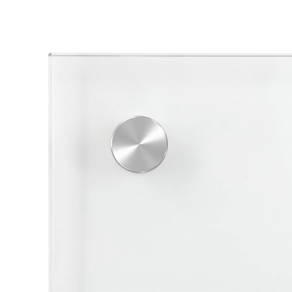 Kitchen Backsplash Transparent 100x60 cm Tempered Glass