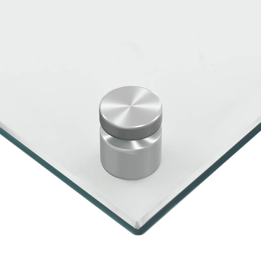 Kitchen Backsplash Transparent 100x60 cm Tempered Glass