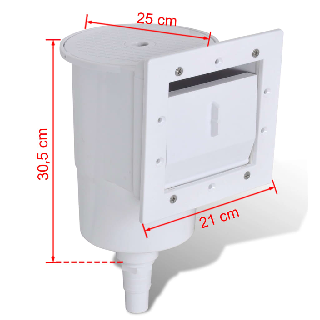 8 Piece Pool Skimmer Set 21x25x30.5 cm