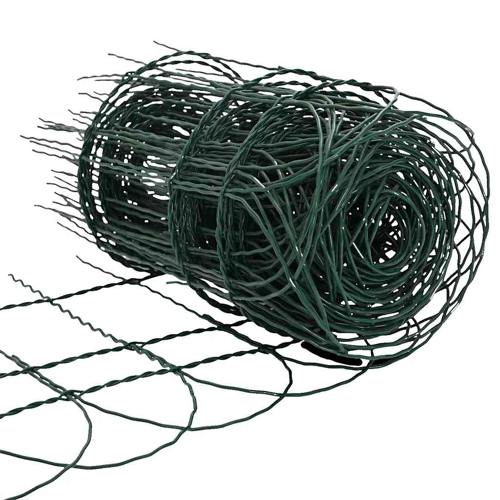 Garden Border Fence Powder-coated Iron 10x0.4 m