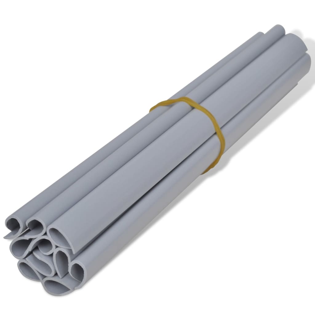 Garden Privacy Screen PVC 70x0.19 m Light Grey