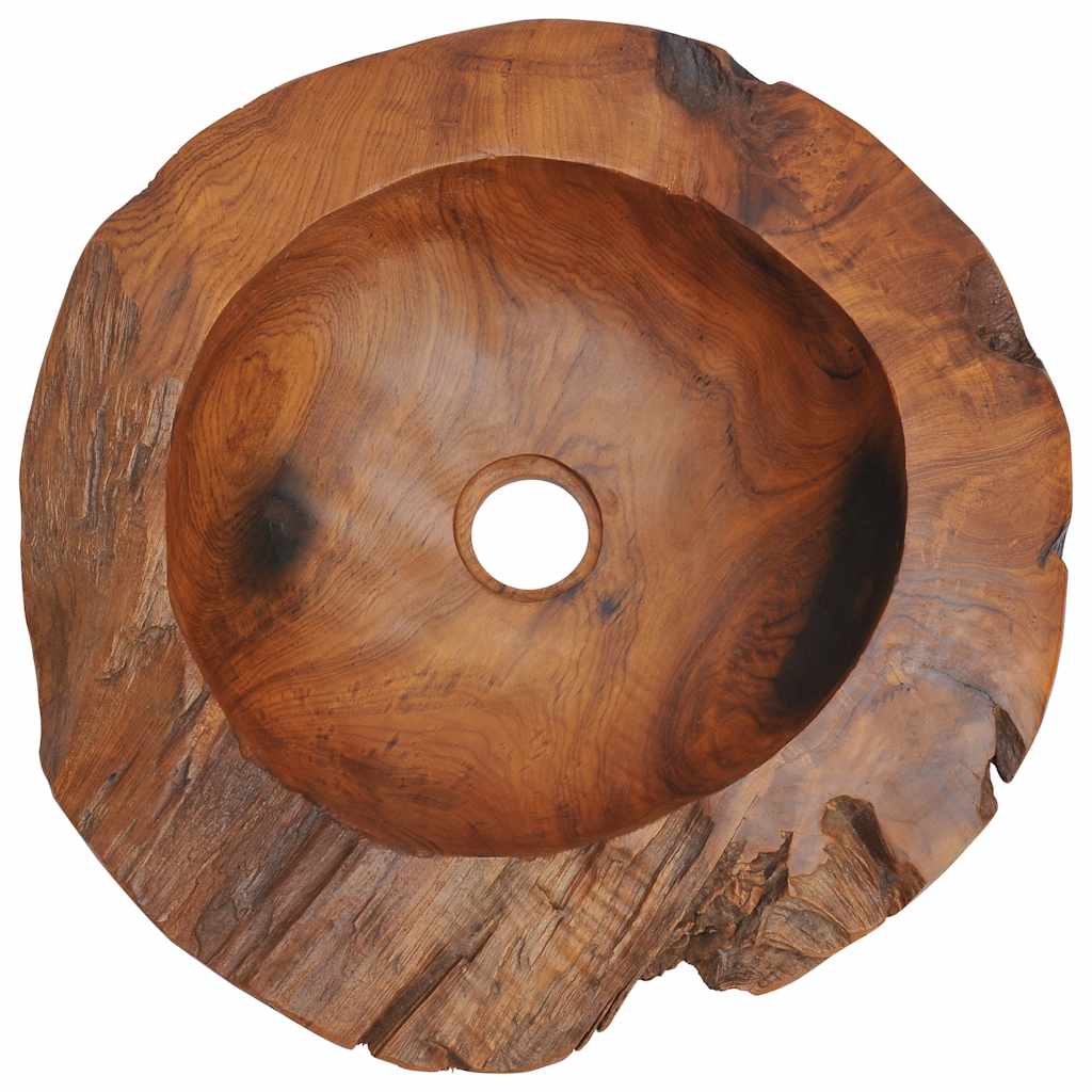 Basin Solid Teak 45 cm