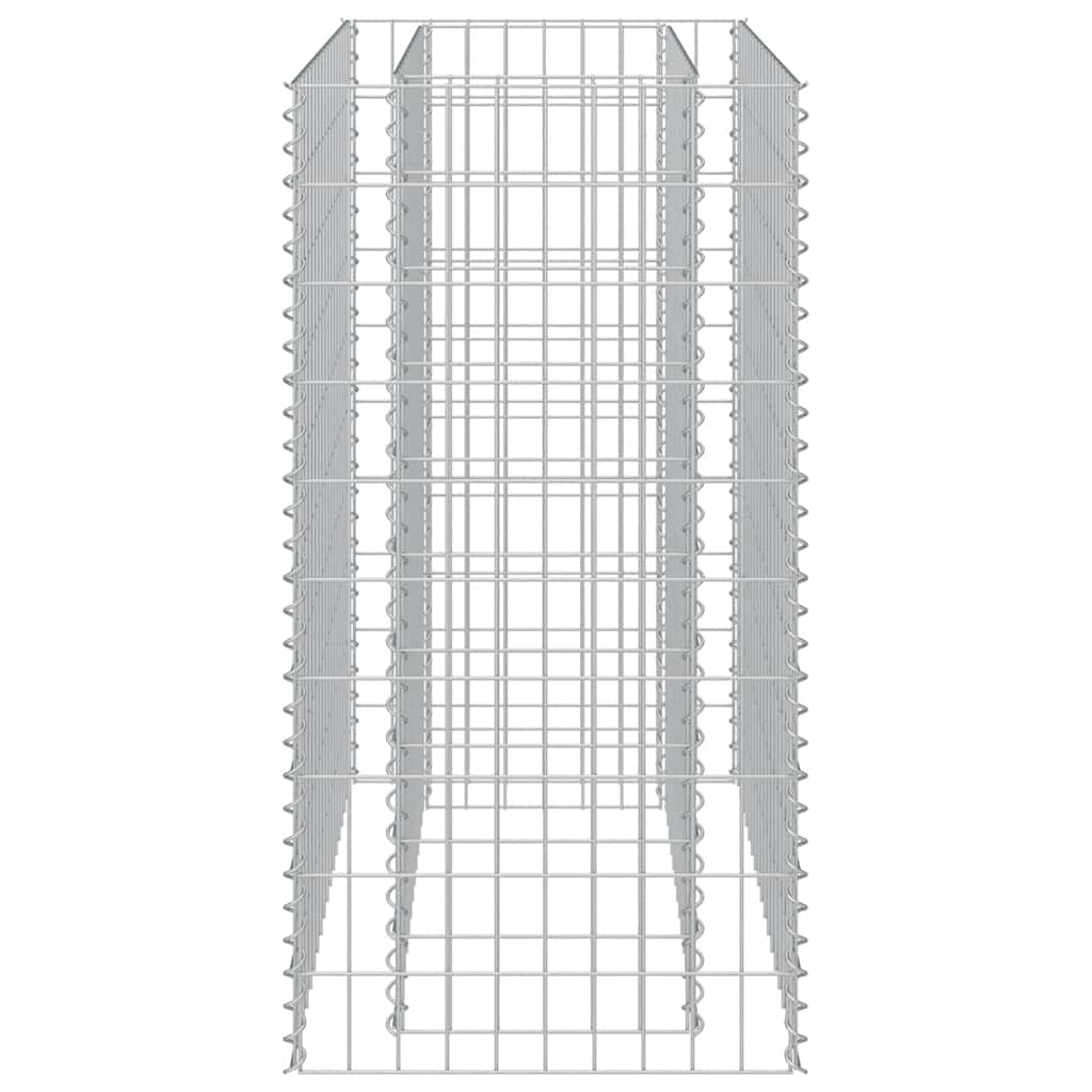 Gabion Raised Bed Galvanised Steel 90x50x100 cm