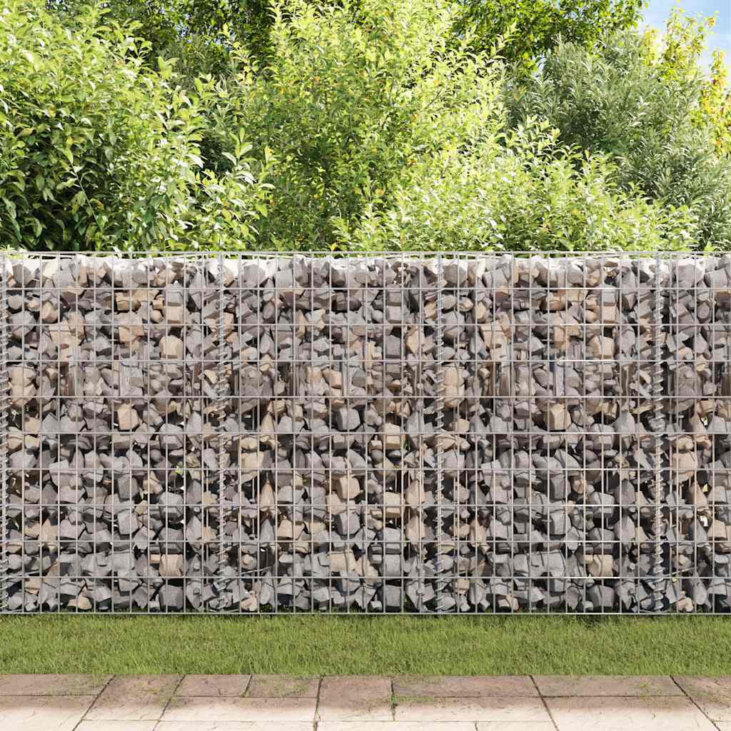 Gabion Wall Galvanised Steel 450x30x100 cm