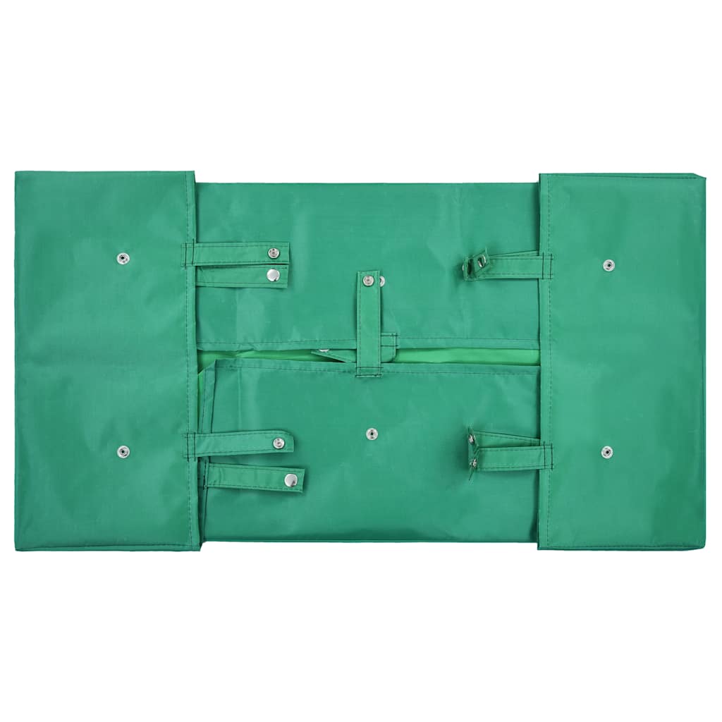 Garden Cart Liner Green Fabric