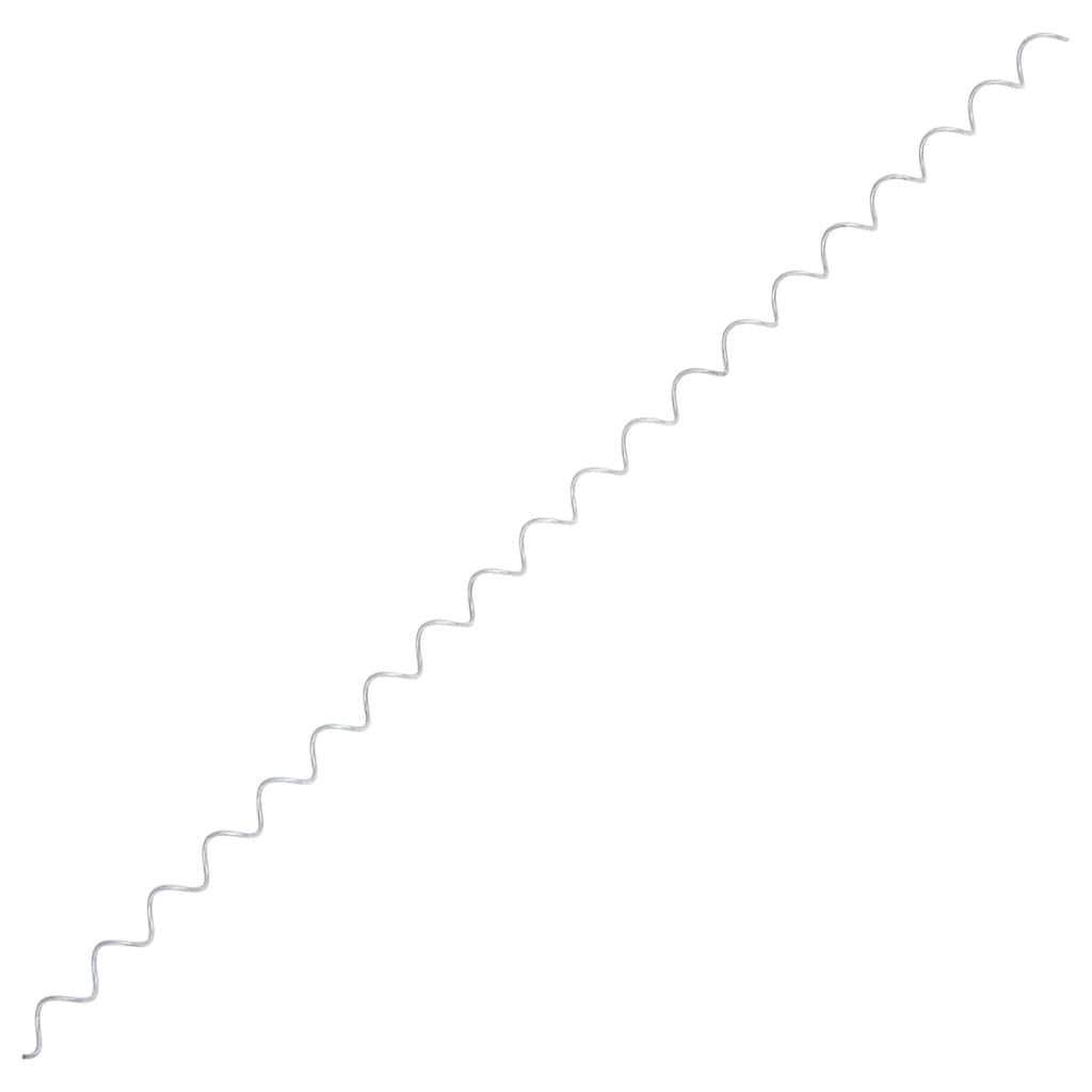 Gabion Spirals 24 pcs Galvanised Steel 100 cm