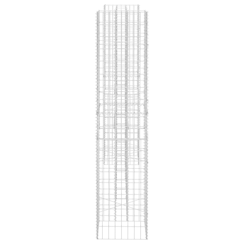 H-Shaped Gabion Planter Steel Wire 260x40x200 cm