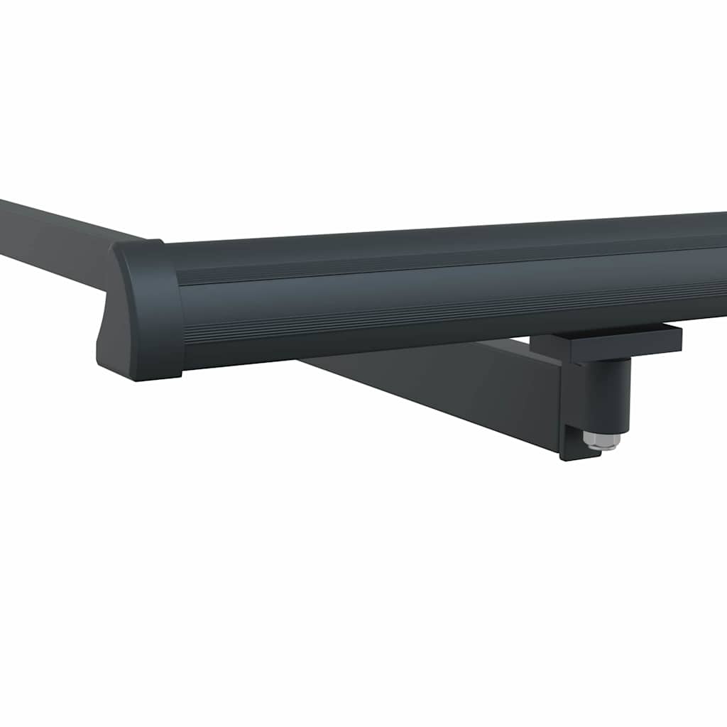 Awning Frame Manual Anthracite 3 x 2.5 m Metal