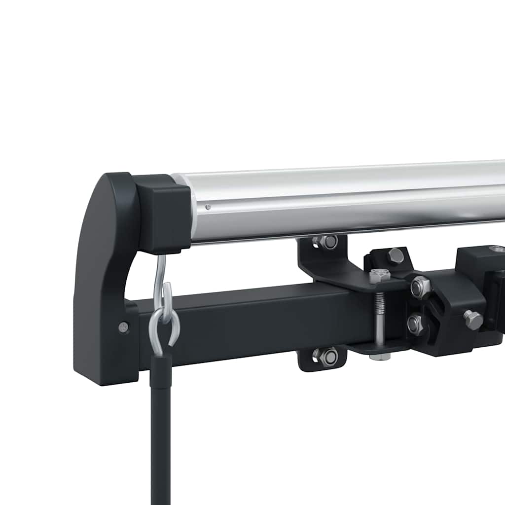 Awning Frame Manual Anthracite 3 x 2.5 m Metal