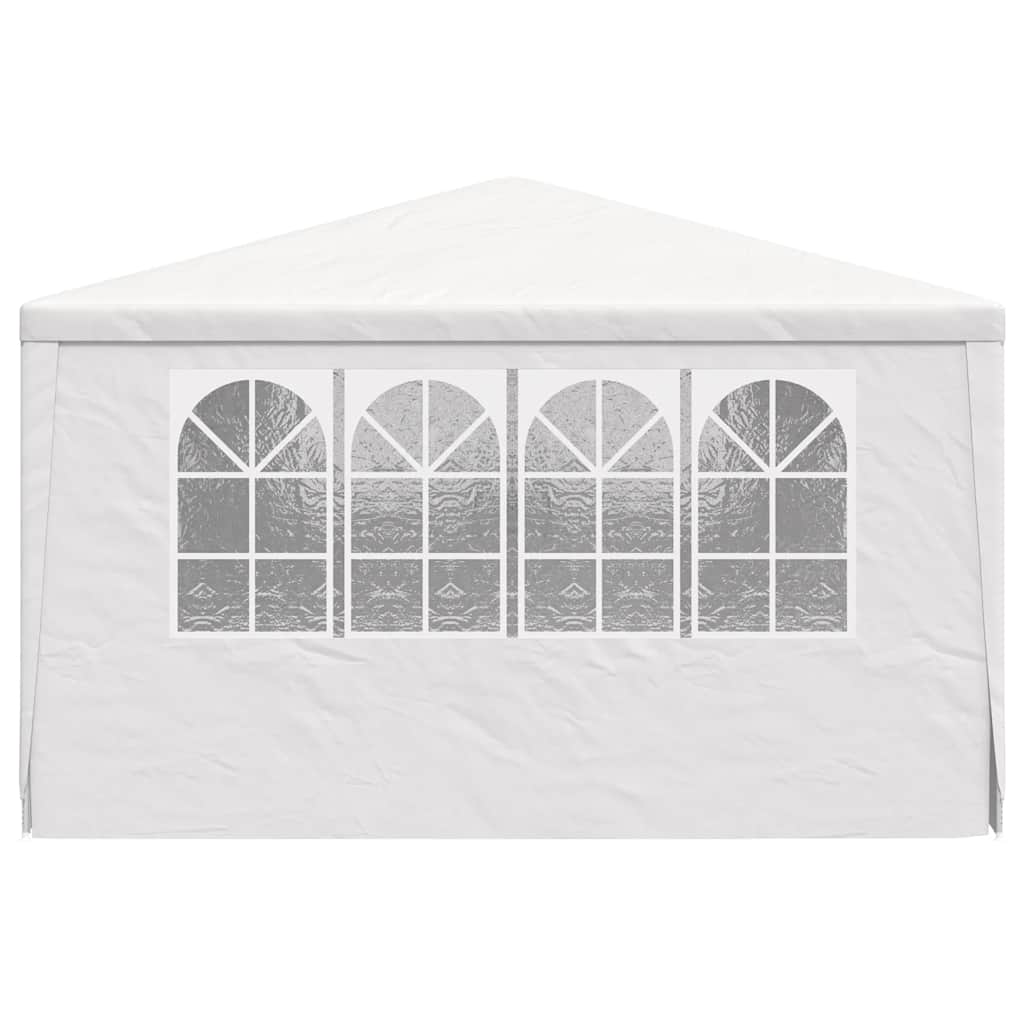 Professional Party Tent with Side Walls 4x6 m White 90 g/m²