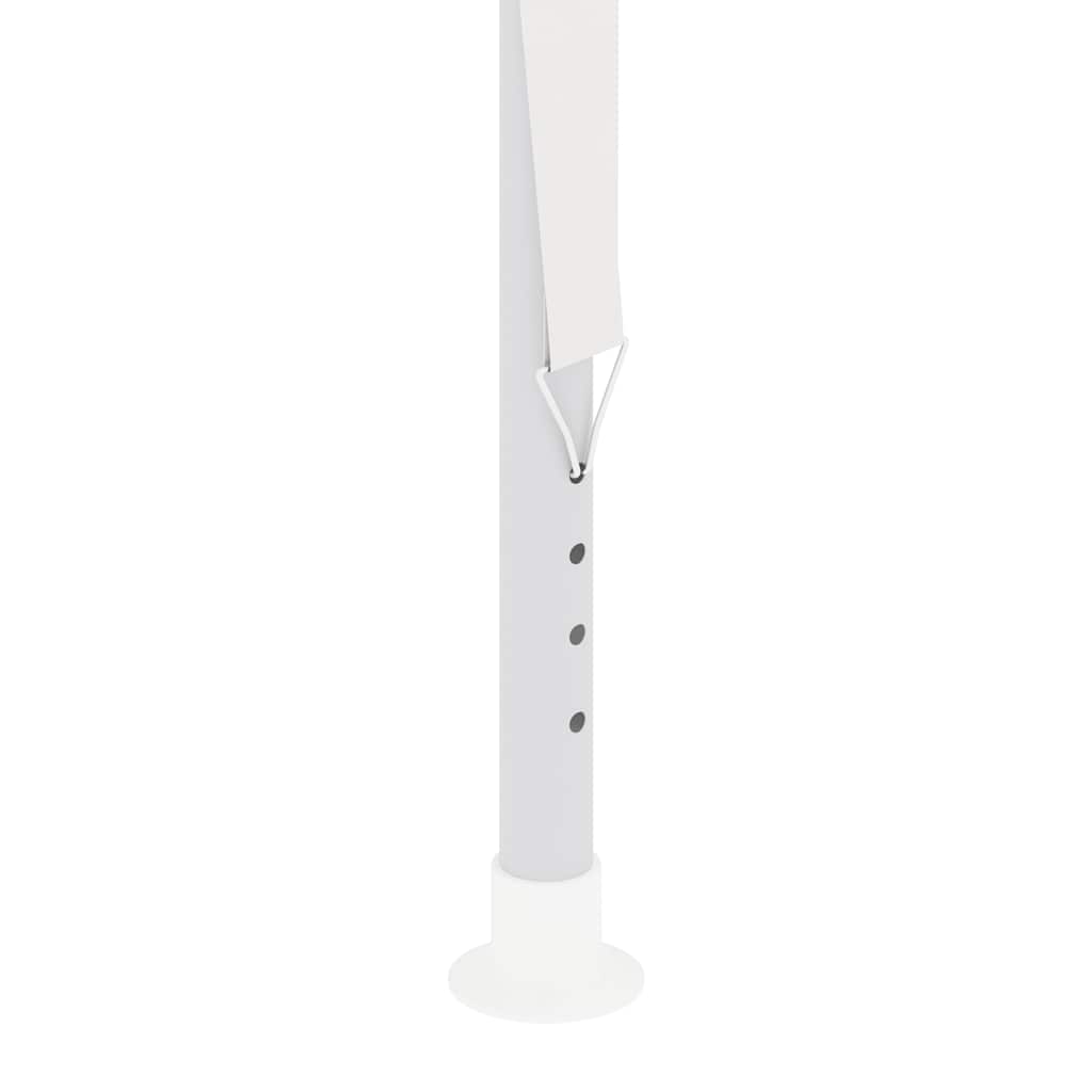 Professional Party Tent with Side Walls 4x6 m White 90 g/m²