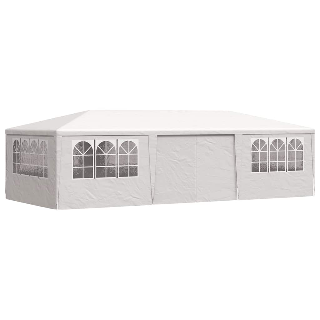 Professional Party Tent with Side Walls 4x9 m White 90 g/m²
