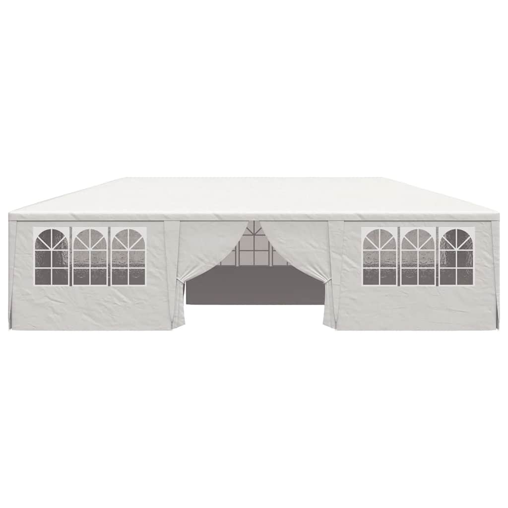 Professional Party Tent with Side Walls 4x9 m White 90 g/m²