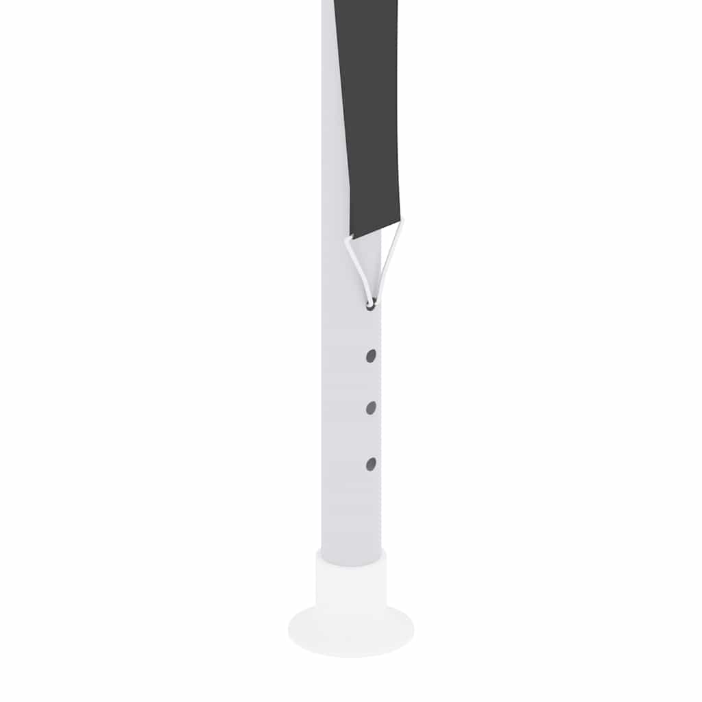 Professional Party Tent with Side Walls 4x4 m Anthracite 90 g/m²