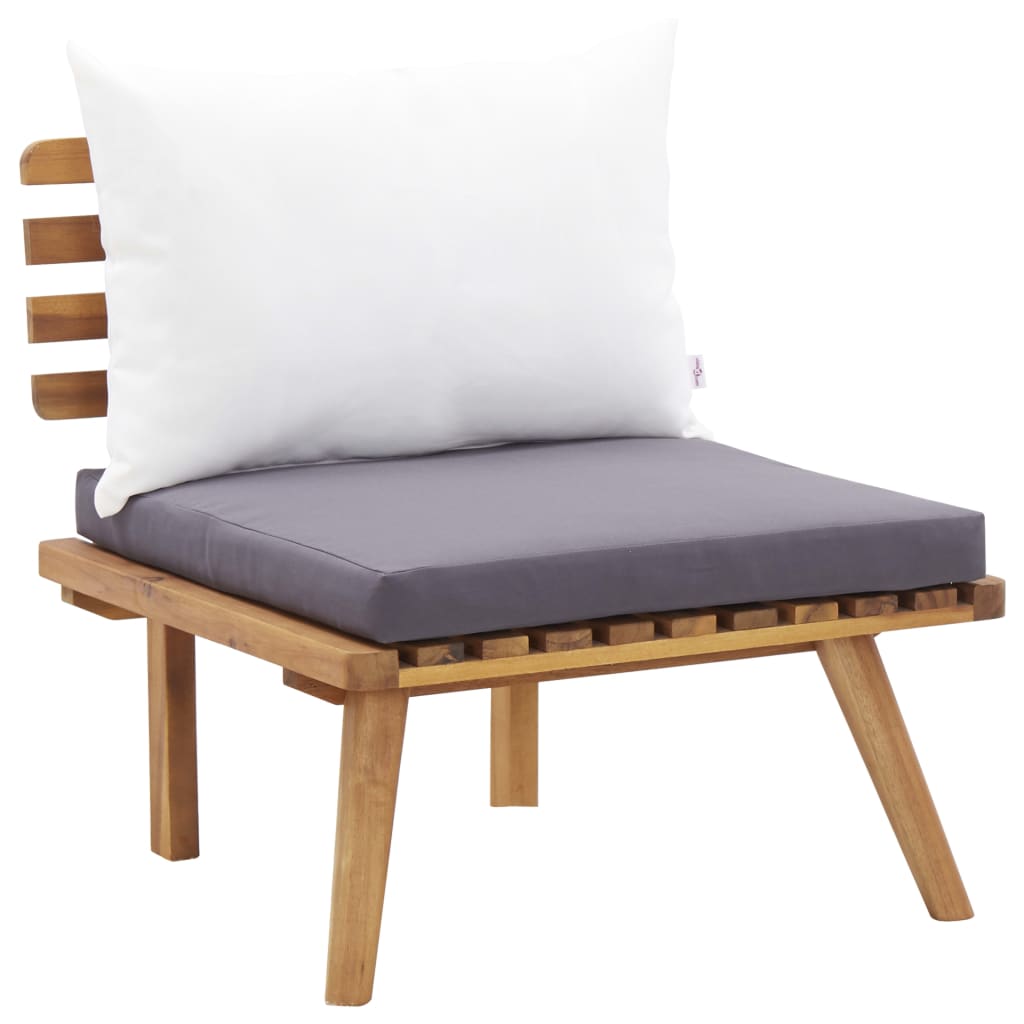 5 Piece Garden Lounge Set Solid Acacia Wood