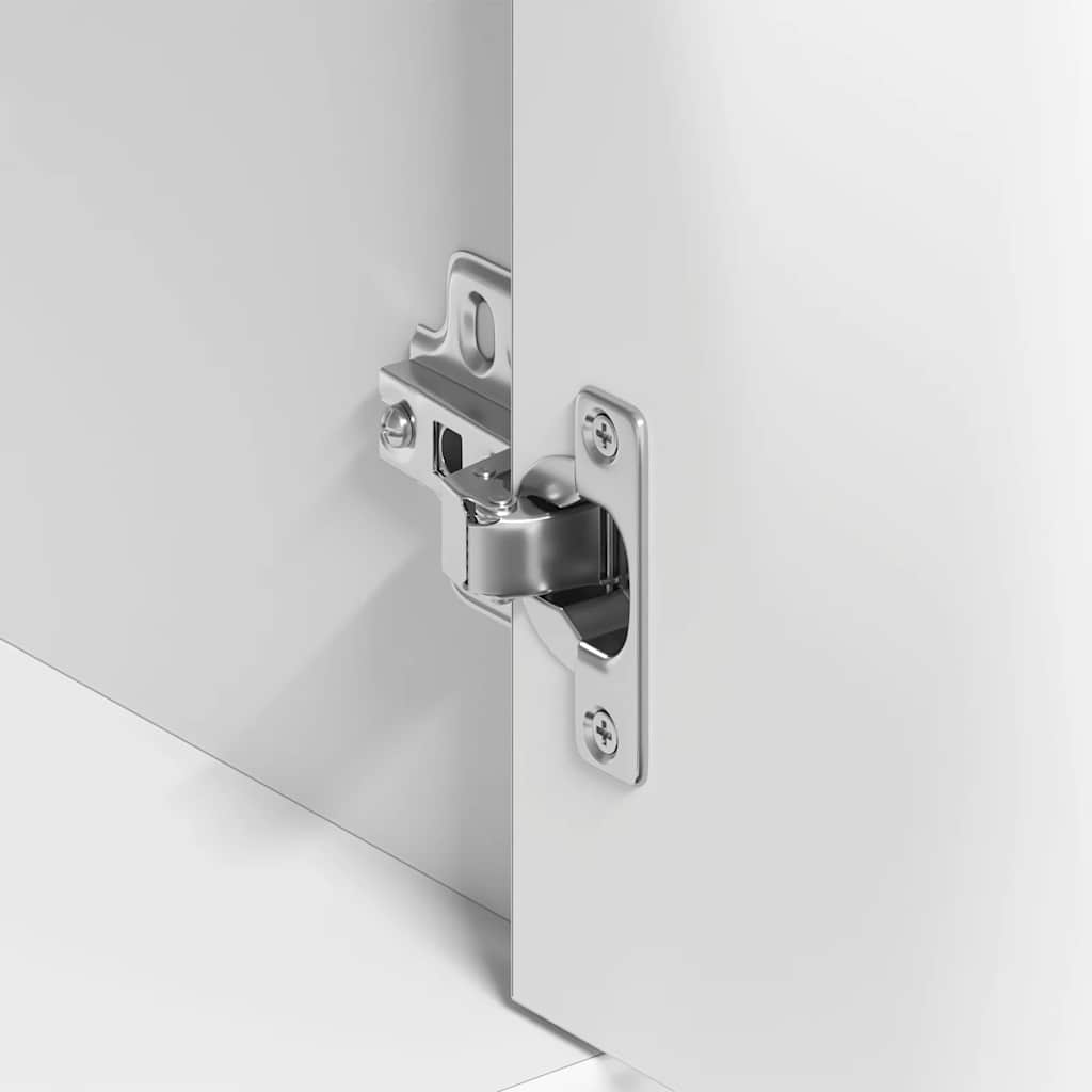 Sideboard White 88x30x70 cm Engineered Wood