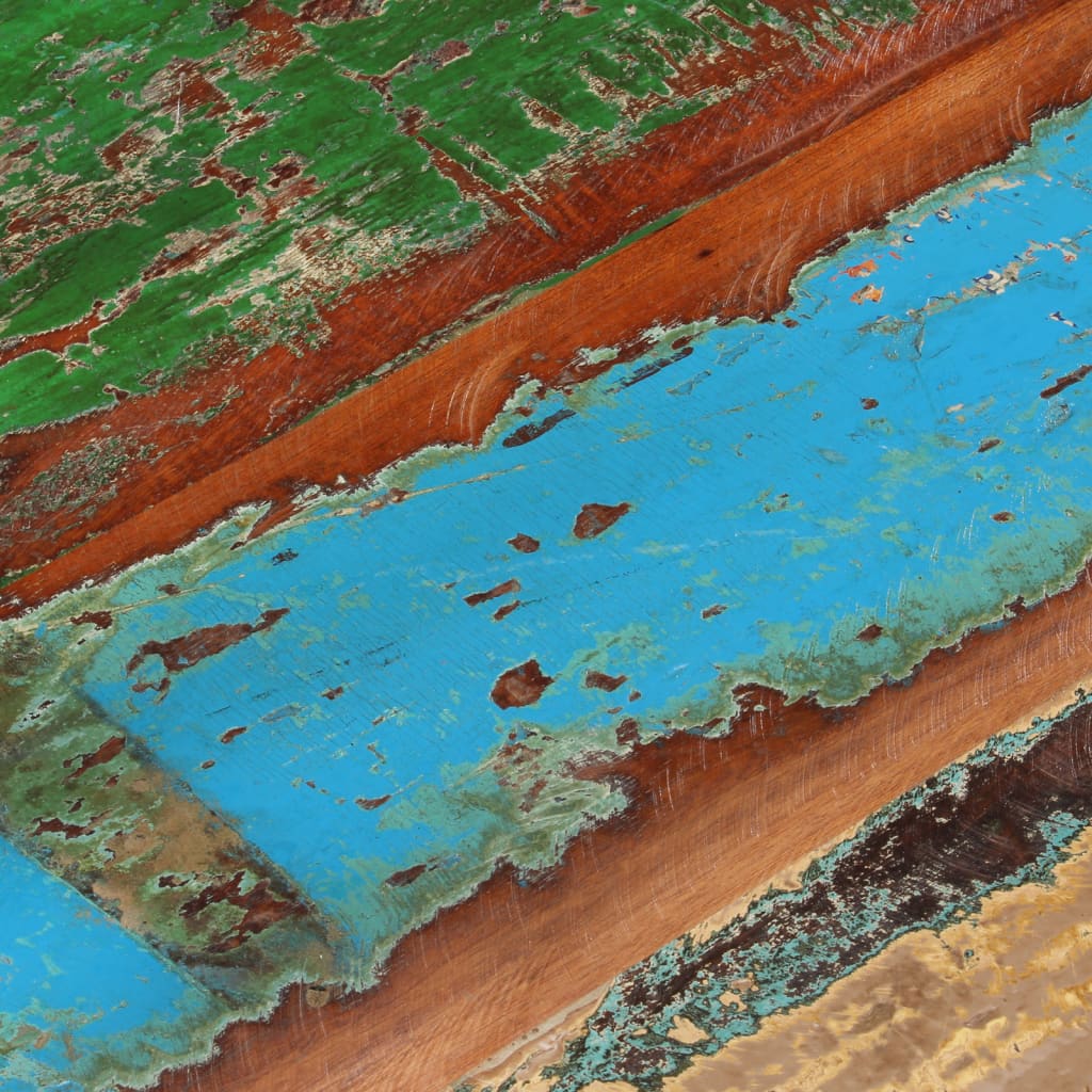 Rectangular Table Top 60x90 cm 25-27 mm Solid Wood Reclaimed