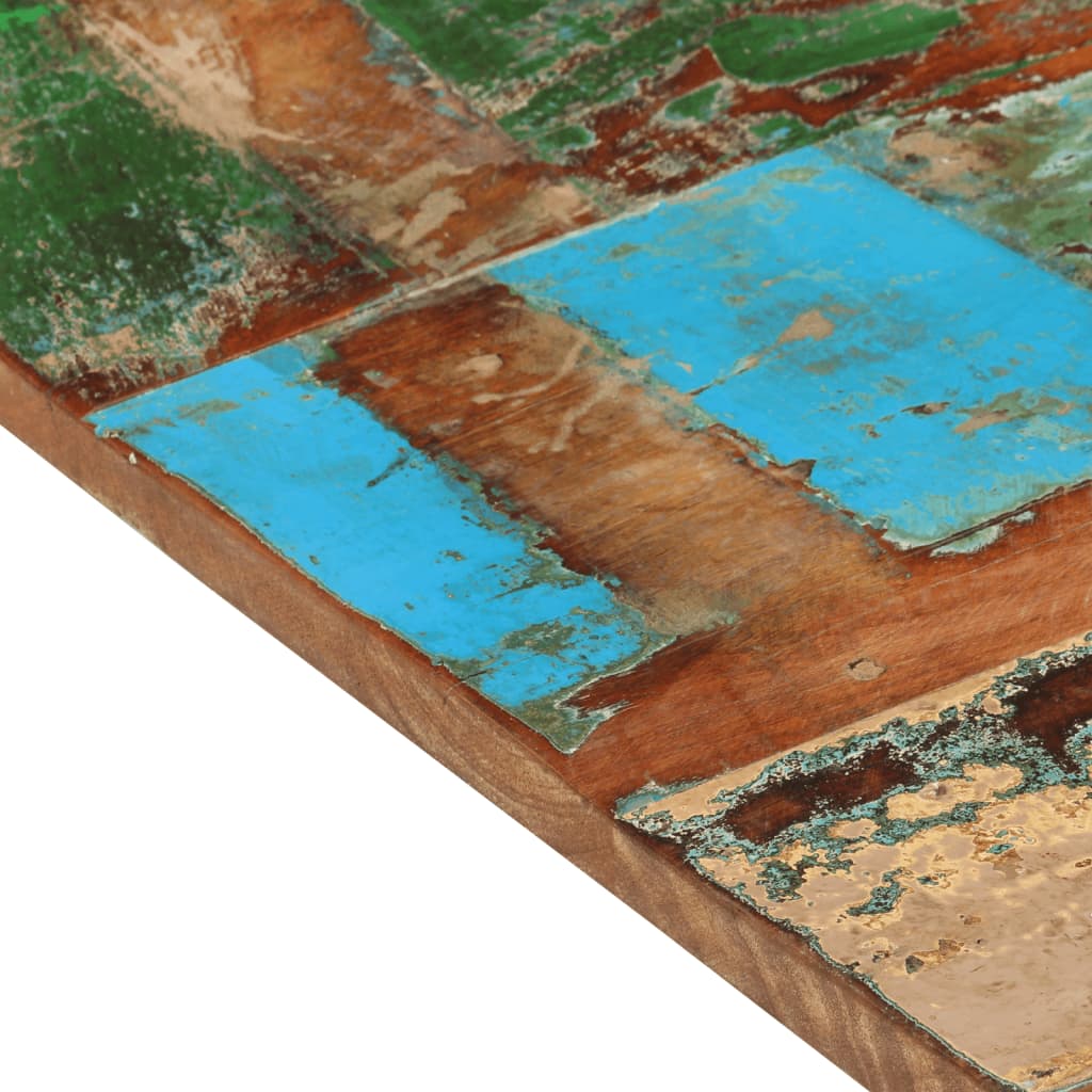 Rectangular Table Top 60x90 cm 25-27 mm Solid Wood Reclaimed