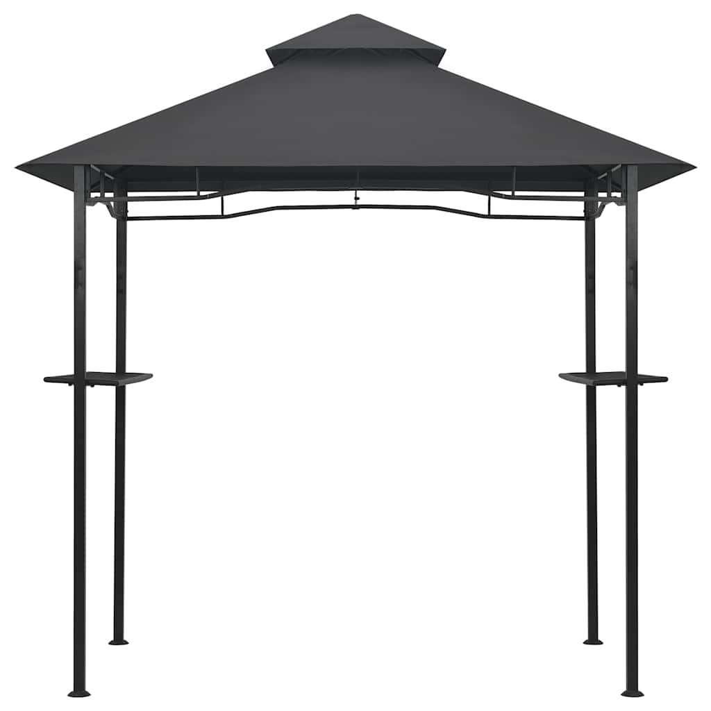 BBQ Gazebo 240x150x255 cm Anthracite Steel