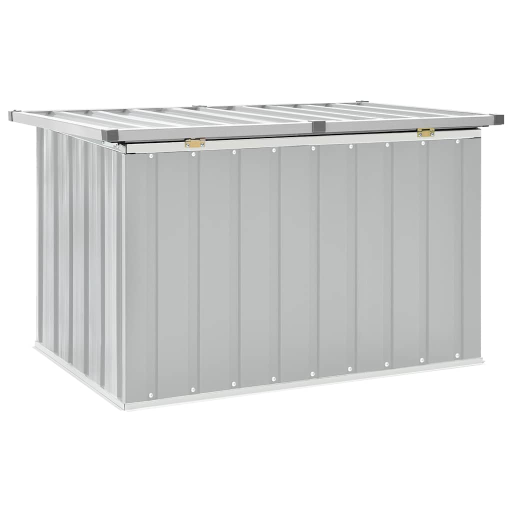 Garden Storage Box Grey 109x67x65 cm