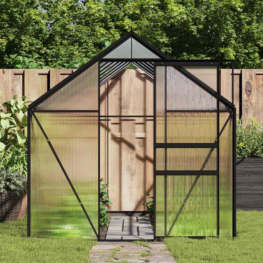 Greenhouse Anthracite Aluminium 8.17 m²