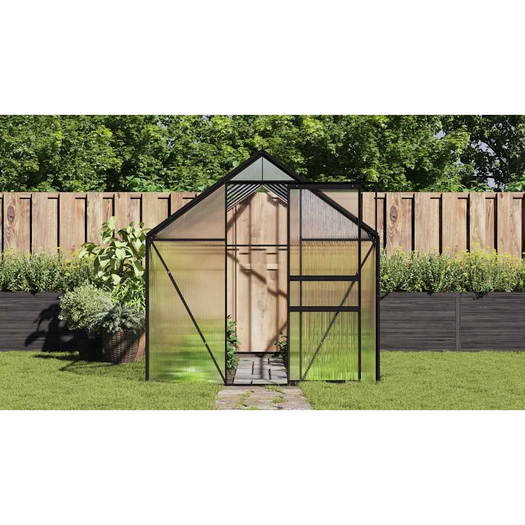 Greenhouse Anthracite Aluminium 8.17 m²