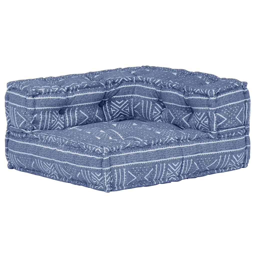 Modular Pouffe Indigo Fabric