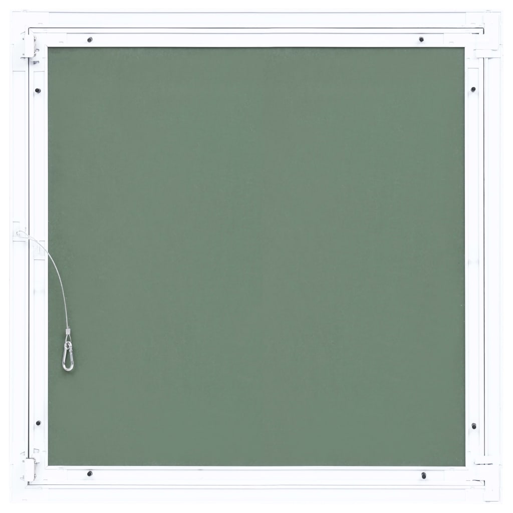 Access Panel with Aluminium Frame and Plasterboard 400x400 mm