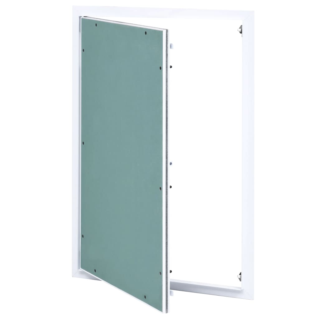 Access Panel with Aluminium Frame and Plasterboard 400x600 mm