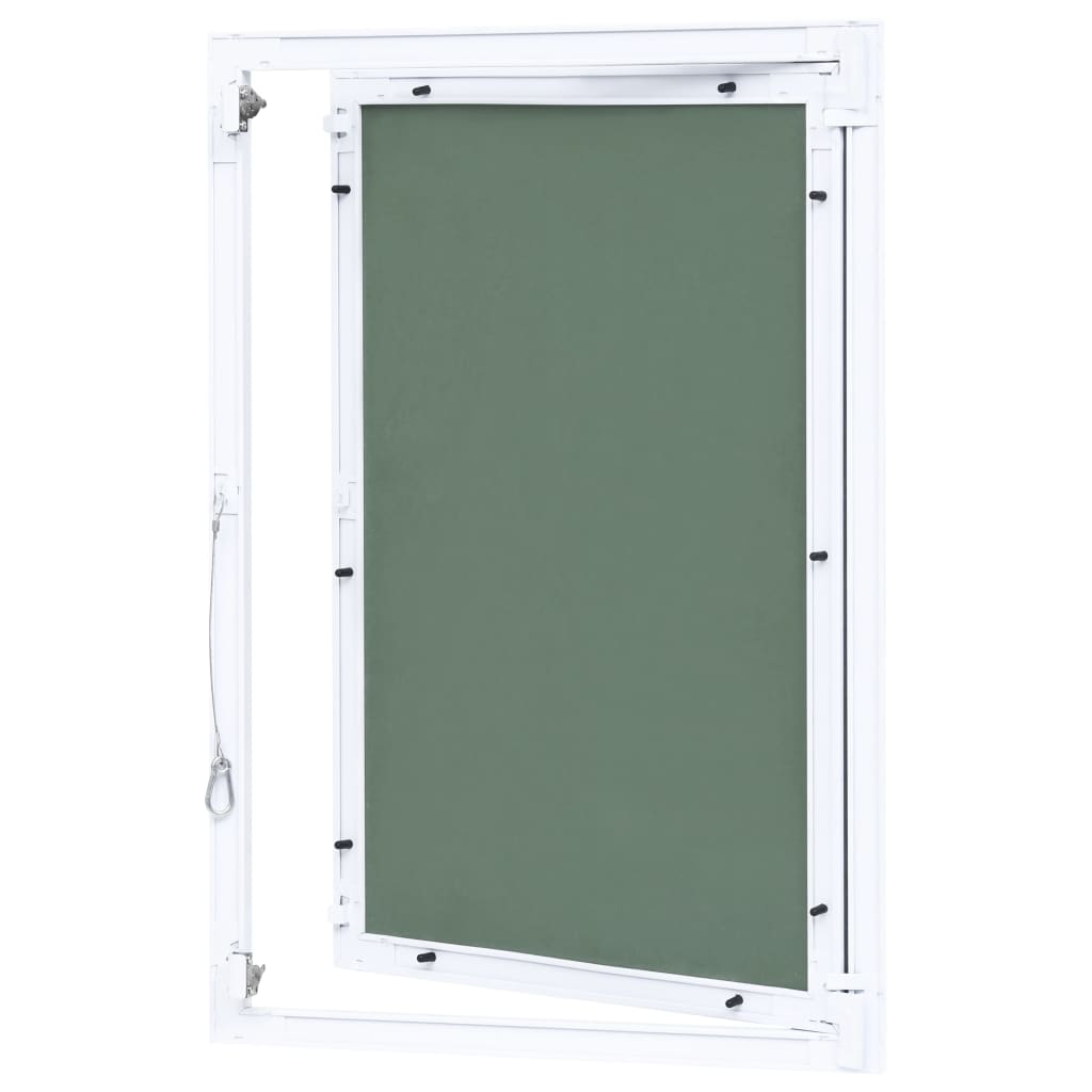 Access Panel with Aluminium Frame and Plasterboard 400x600 mm