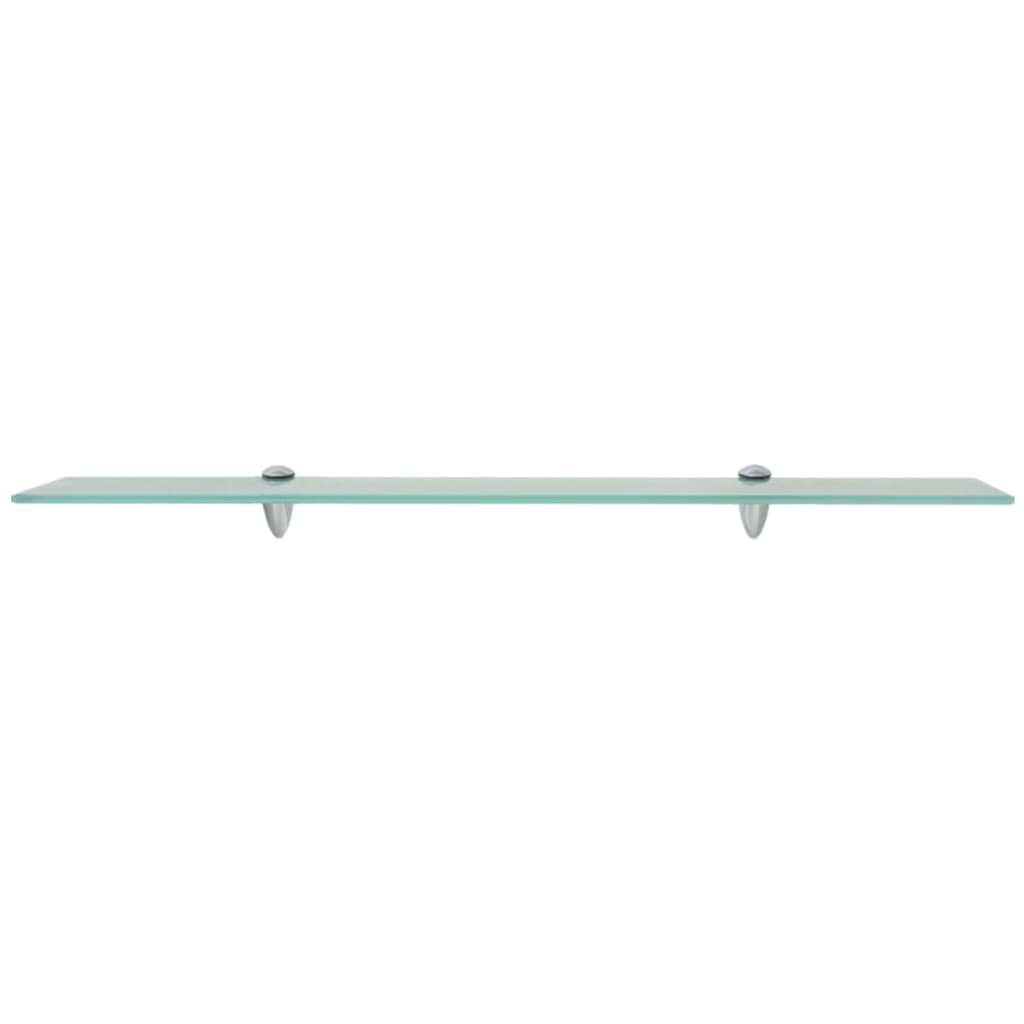 Floating Shelves 2 pcs Glass 80x20 cm 8 mm