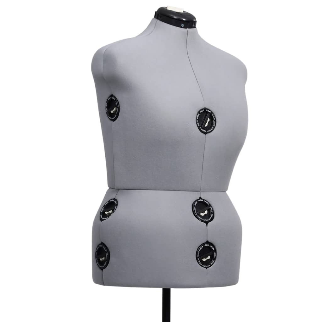 Adjustable Dress Form Female Grey L Size 44-50