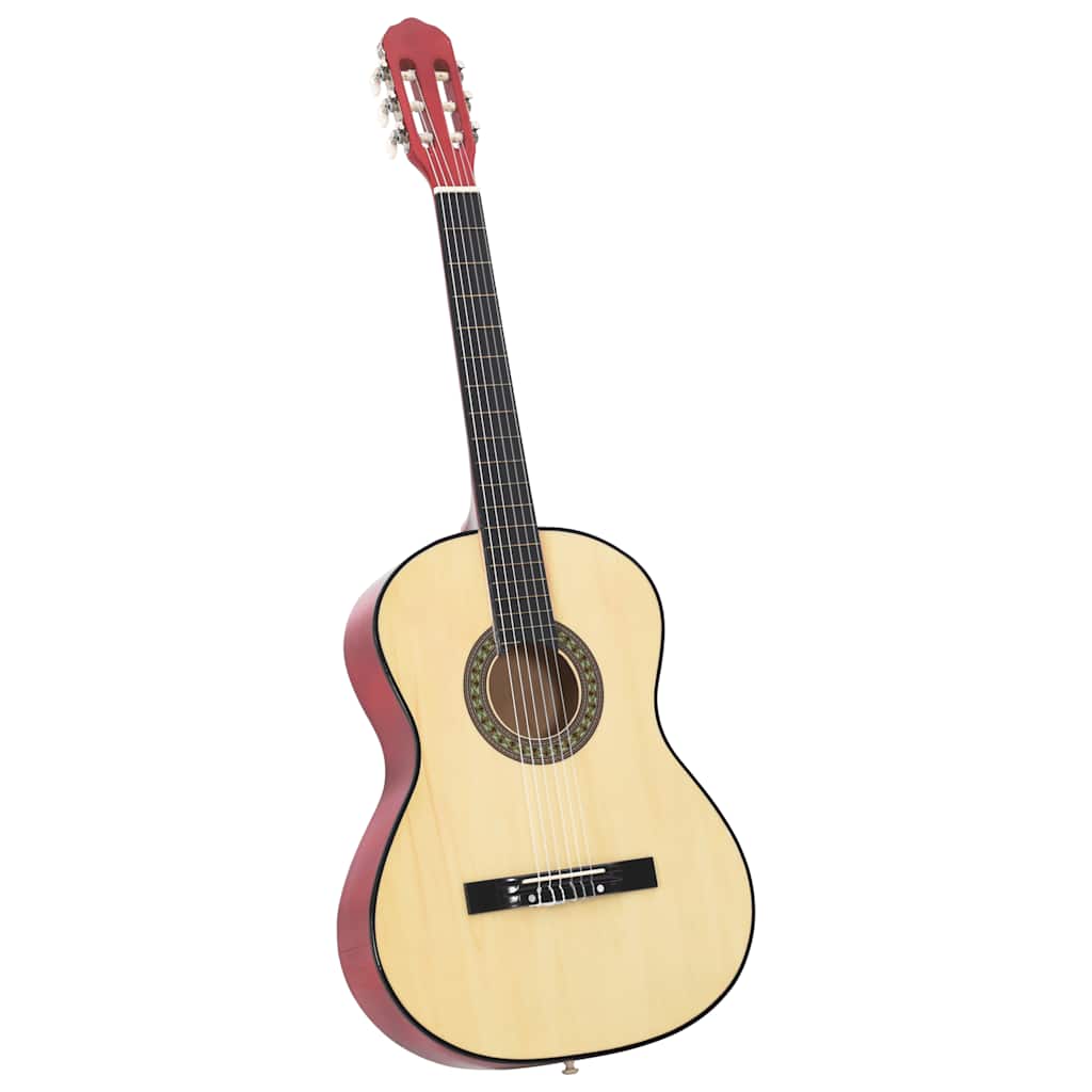 12 Piece Classical Guitar Beginner Set 4/4 39"