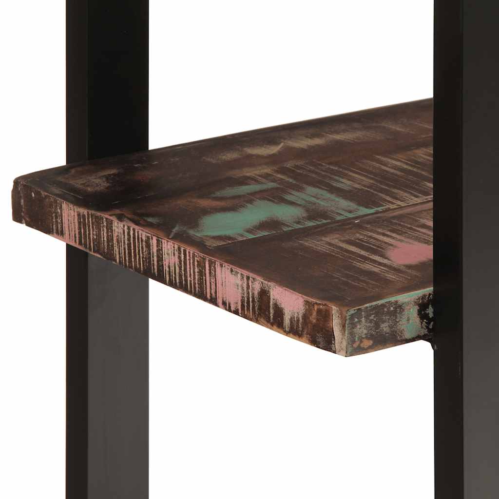 4-Tier Bookcase 80x40x180 cm Solid Reclaimed Wood