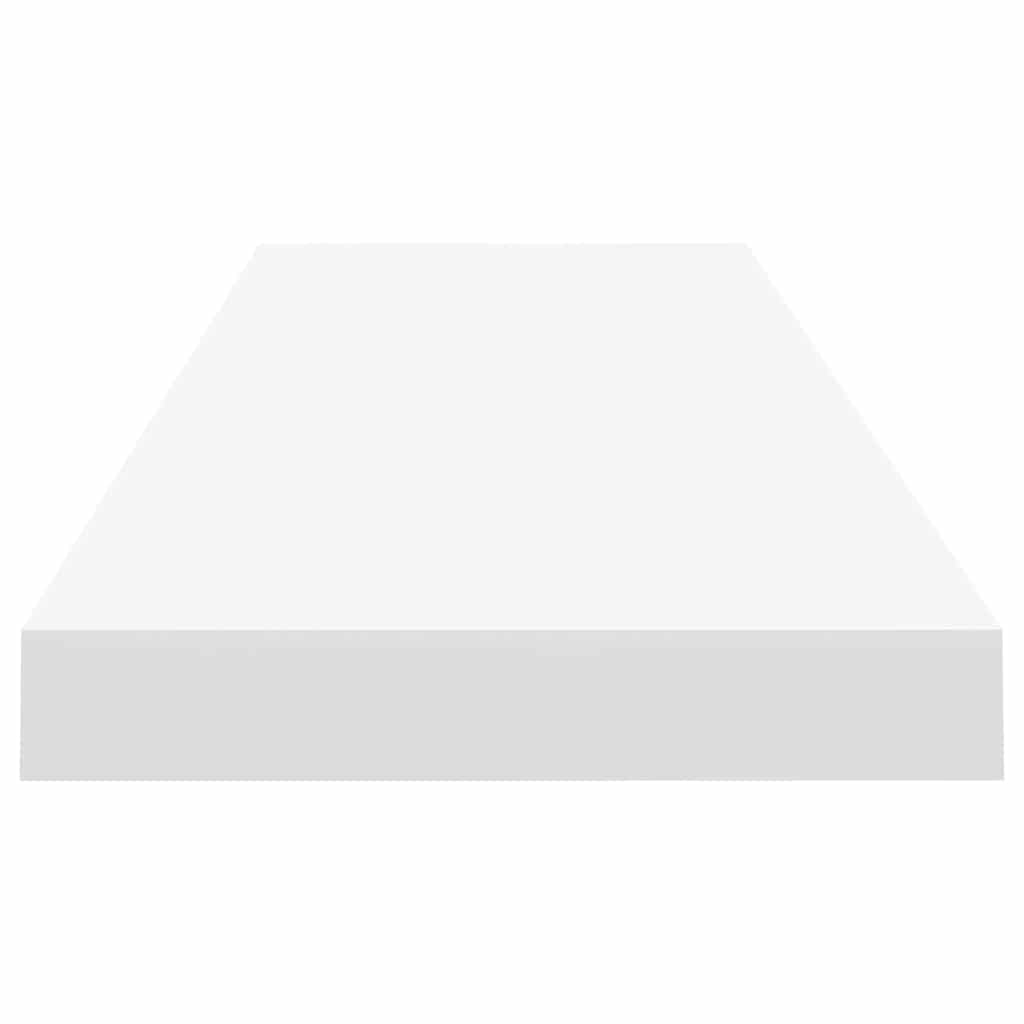 Floating Wall Shelves 4 pcs White 90x23.5x3.8 cm MDF