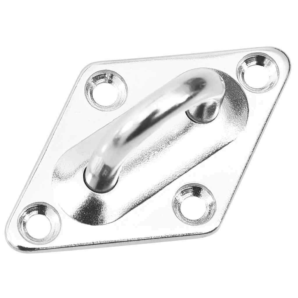 9 Piece Sunshade Sail Accessory Set Stainless Steel