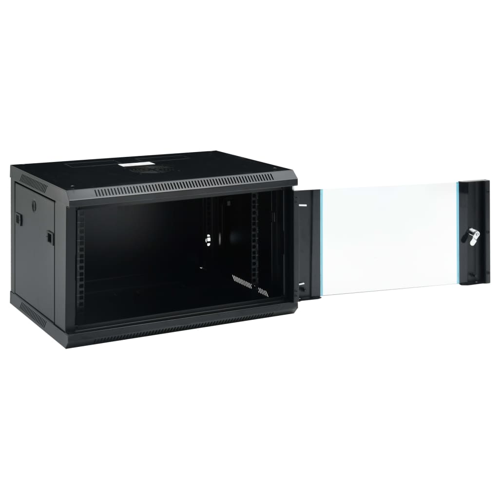 6U Wall Mounted Network Cabinet 19" IP20 600x450x375 mm