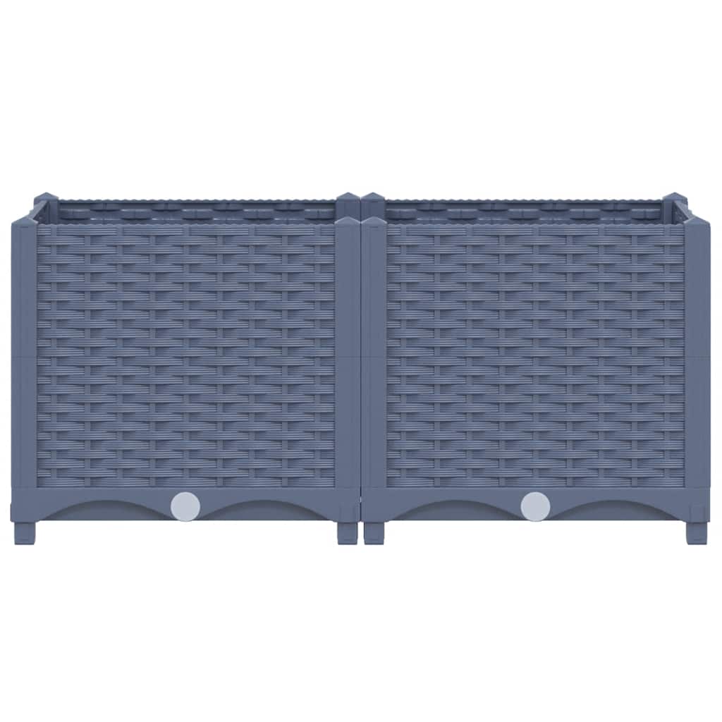 Raised Bed 80x40x38 cm Polypropylene