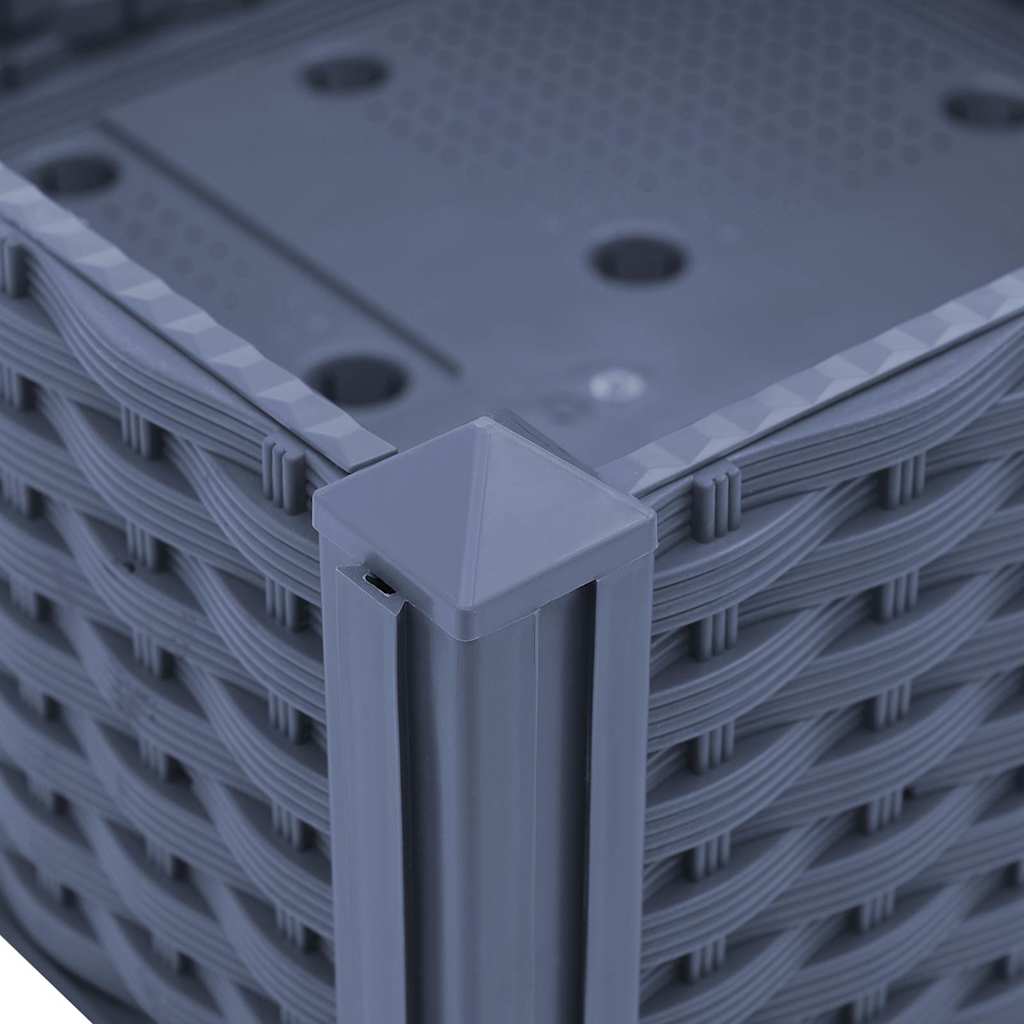 Raised Bed 80x40x38 cm Polypropylene