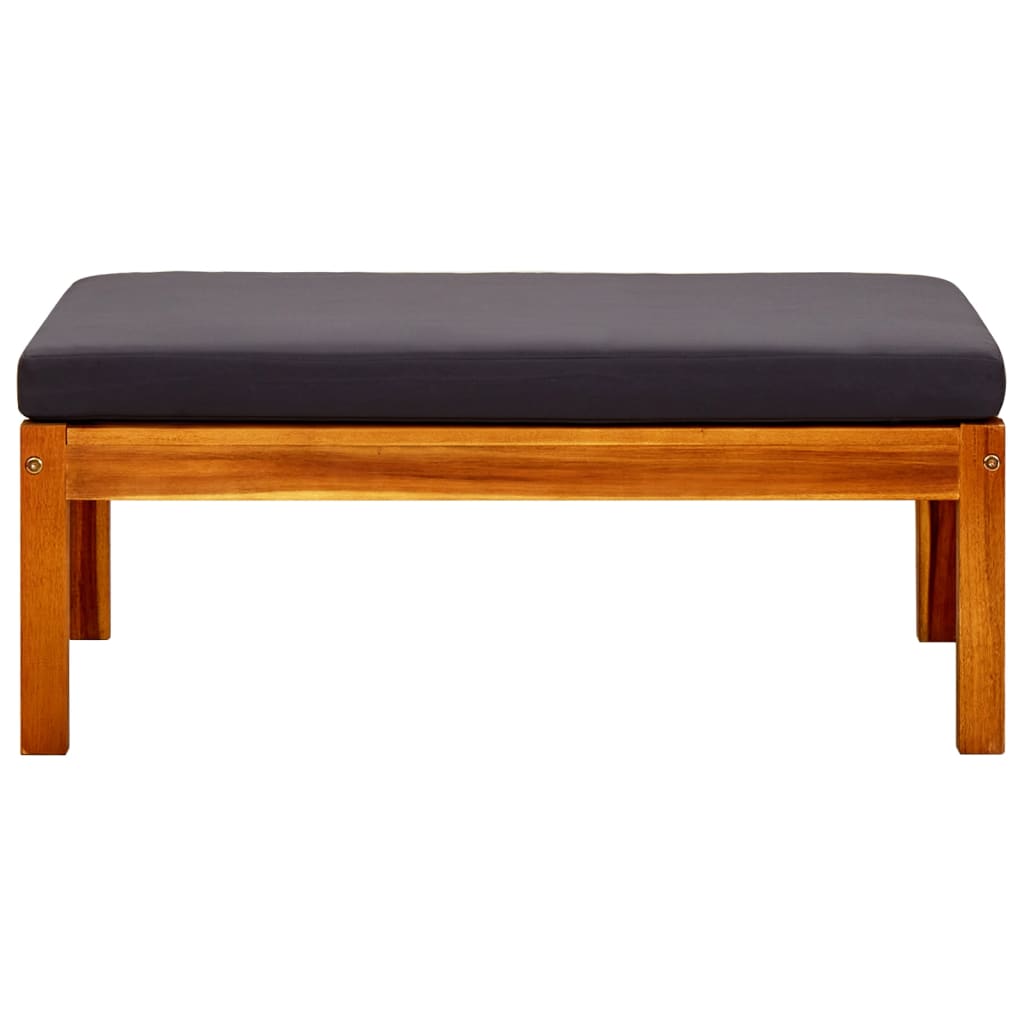 Garden Footrests 2 pcs Solid Acacia Wood