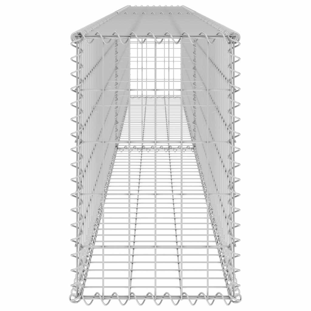 Gabion Wall with Covers Galvanised Steel 300x30x50 cm