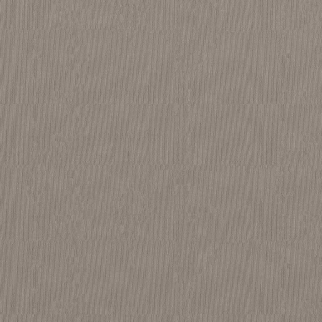 Balcony Screen Taupe 90x500 cm Oxford Fabric