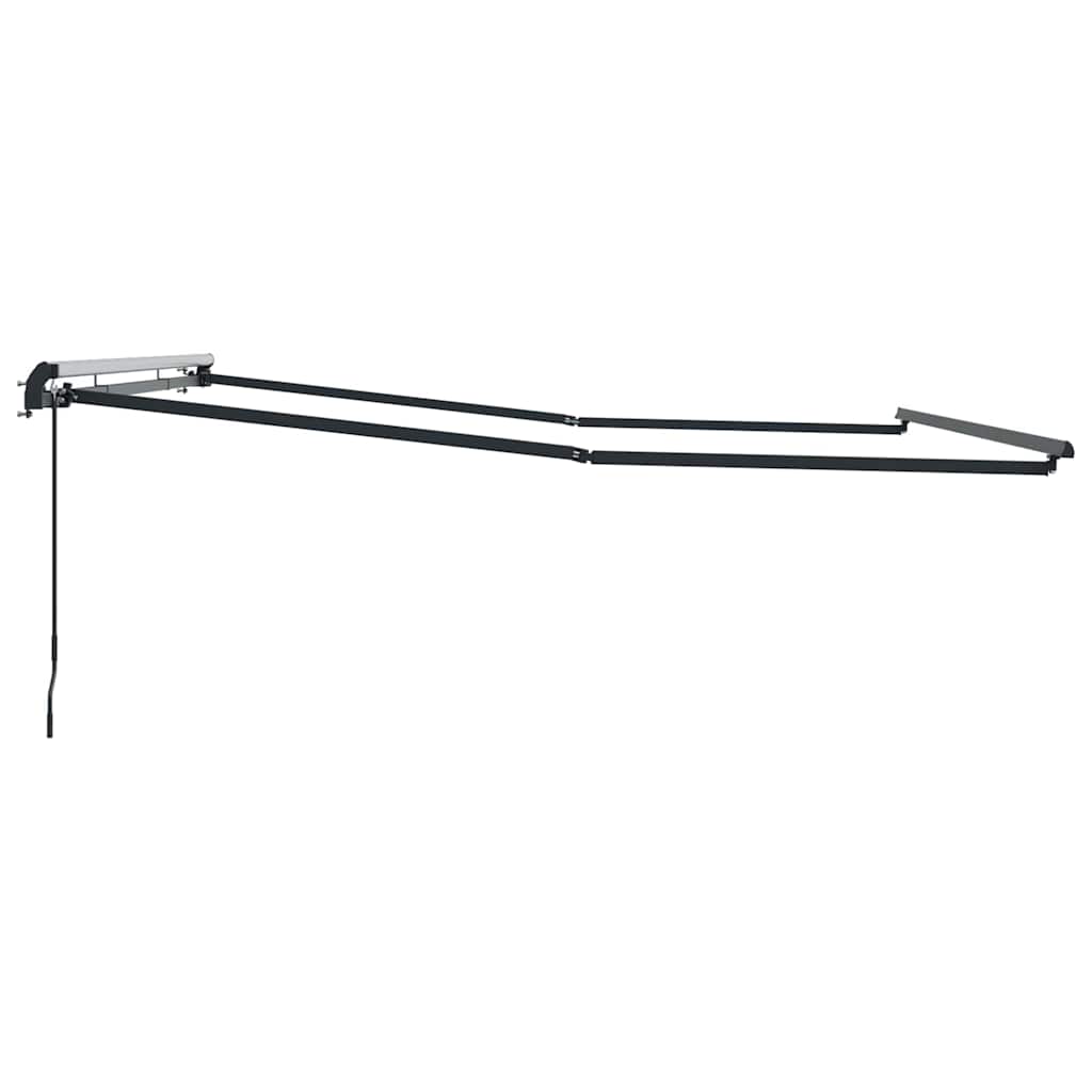 Awning Manual Anthracite 5 x 3 m Metal