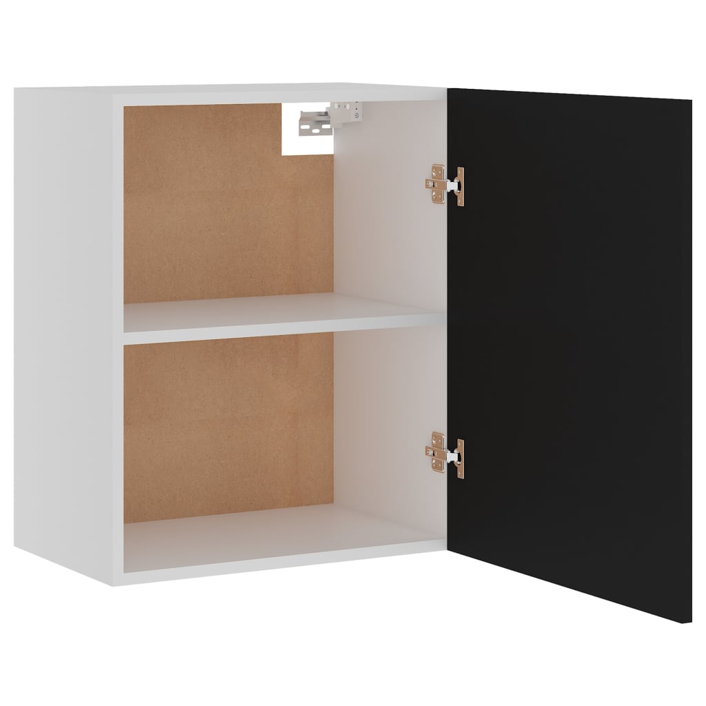 Hanging Cabinet Lyon Black 50x31x60 cm Engineered Wood