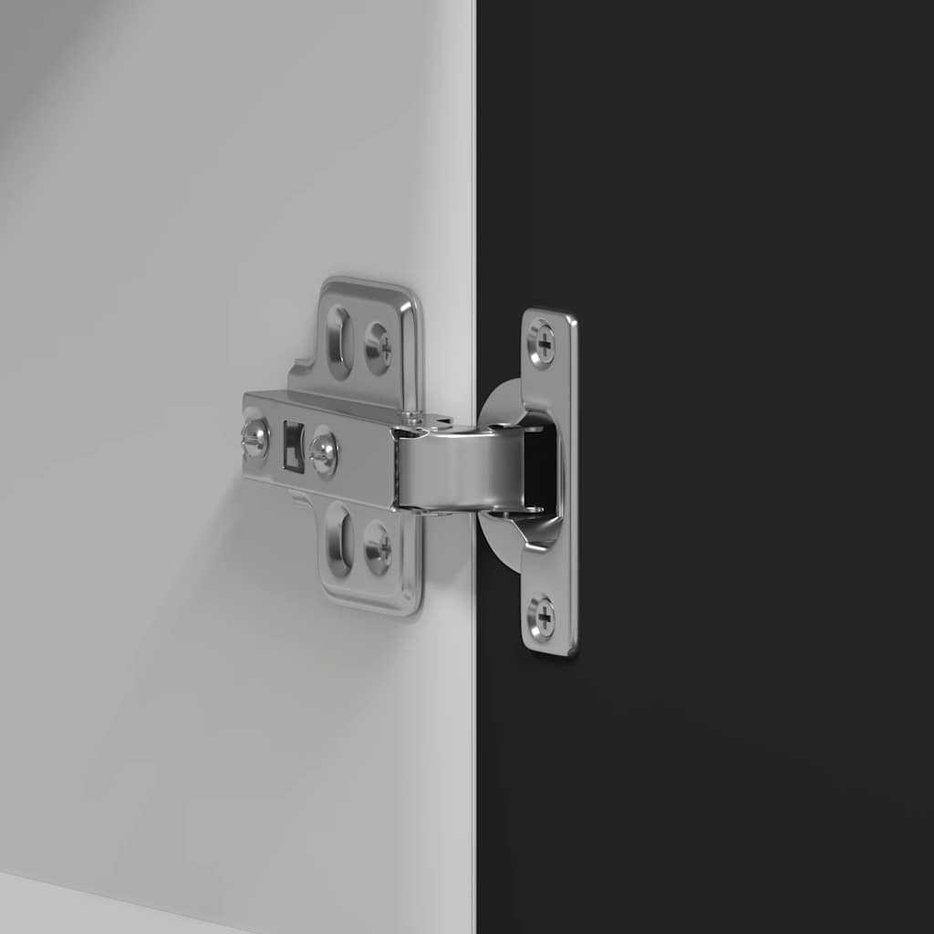 Hanging Cabinet Lyon Black 60x31x60 cm Engineered Wood