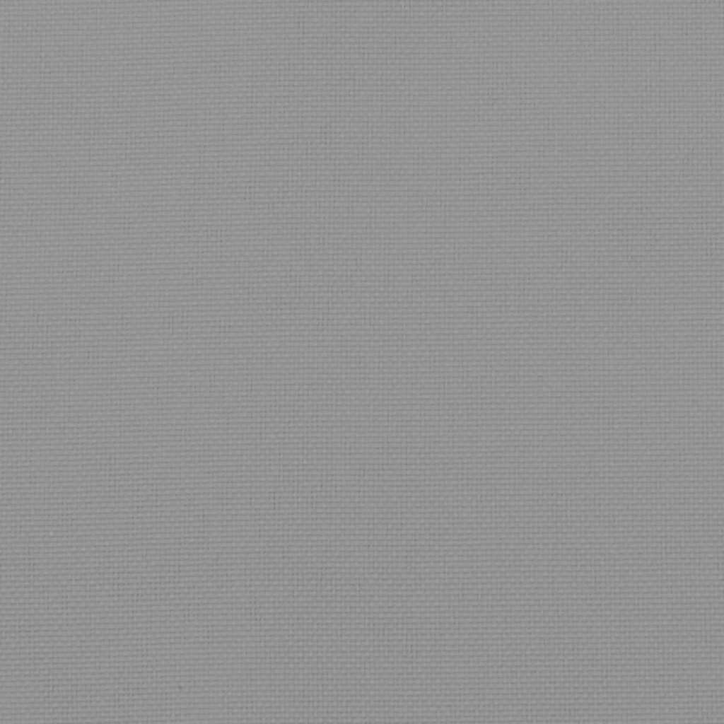 Garden Chair Cushions 6 pcs Grey 40x40x4 cm Oxford Fabric